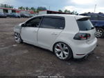 2010 Volkswagen Gti 4-door White vin: WVWHV7AJ8AW175082