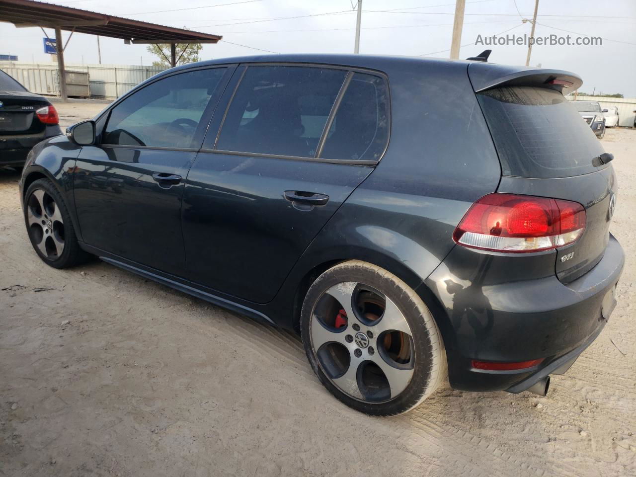 2010 Volkswagen Gti  Gray vin: WVWHV7AJ8AW237368