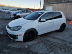 2010 Volkswagen Gti  White vin: WVWHV7AJXAW248386