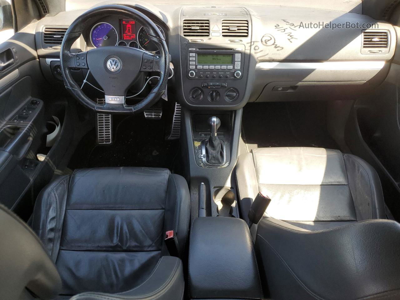 2009 Volkswagen Gti  Черный vin: WVWHV91KX9W141791