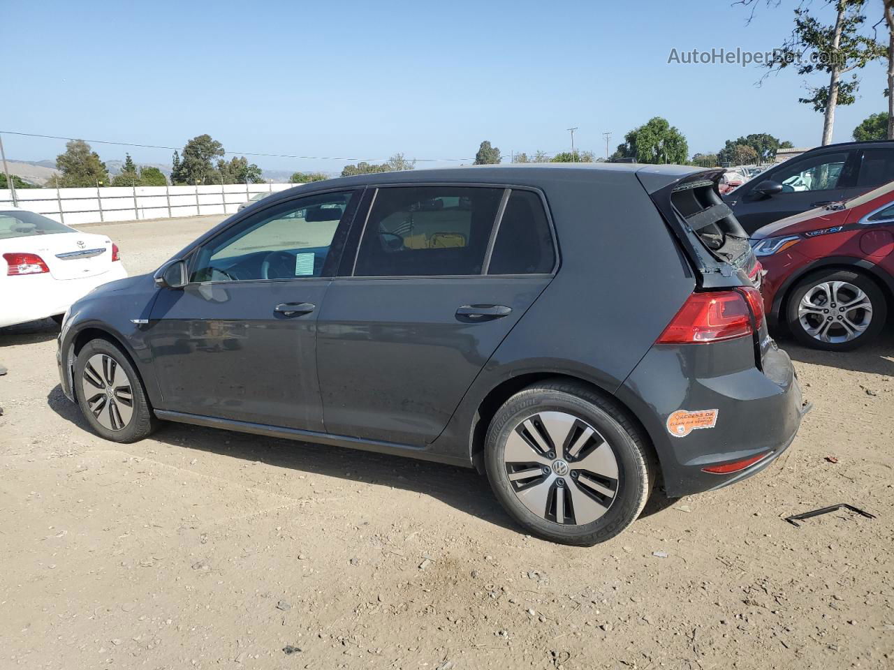 2016 Volkswagen E-golf Se Серый vin: WVWKP7AU5GW917005