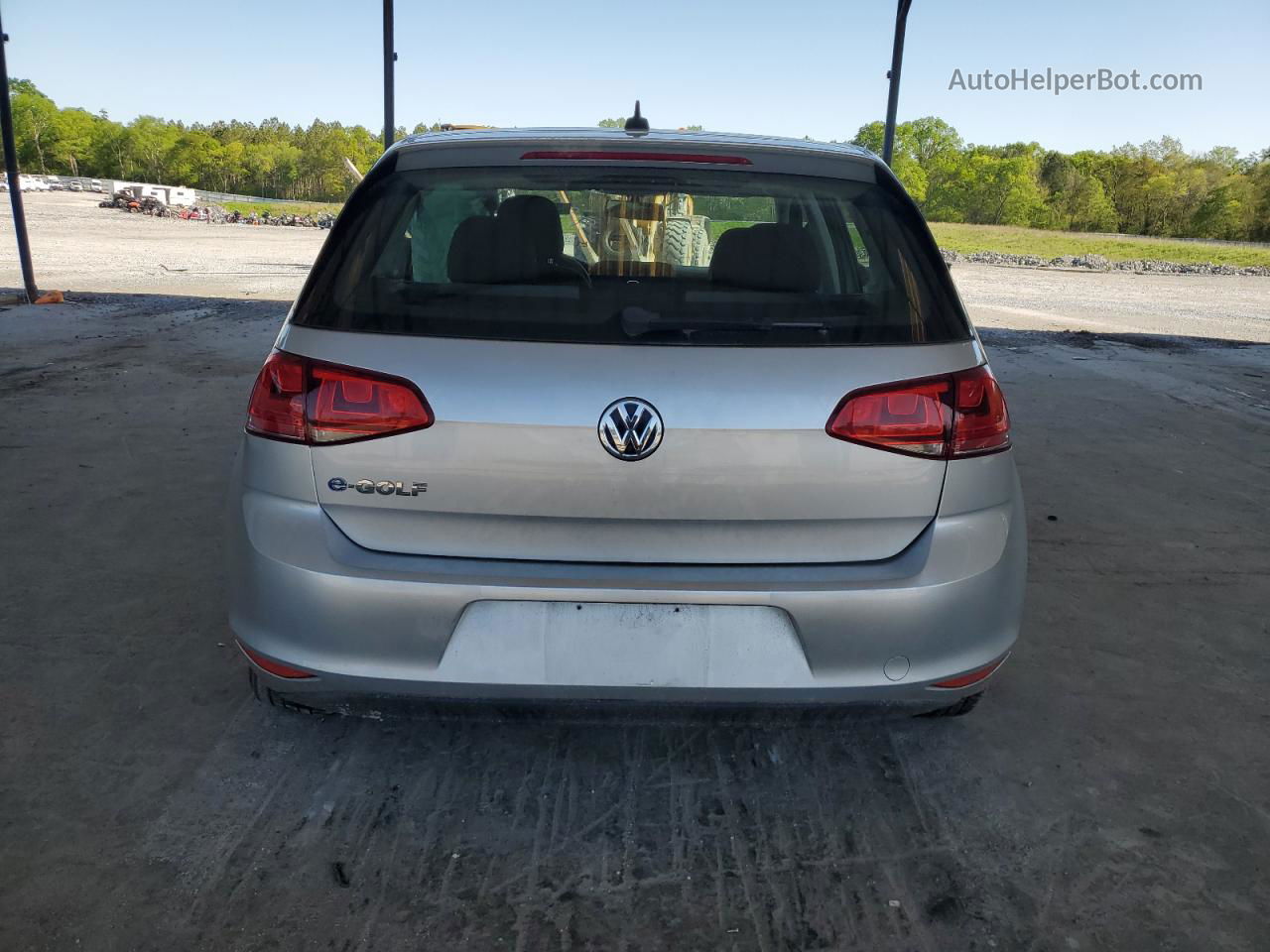 2016 Volkswagen E-golf Se Серебряный vin: WVWKP7AU8GW909111