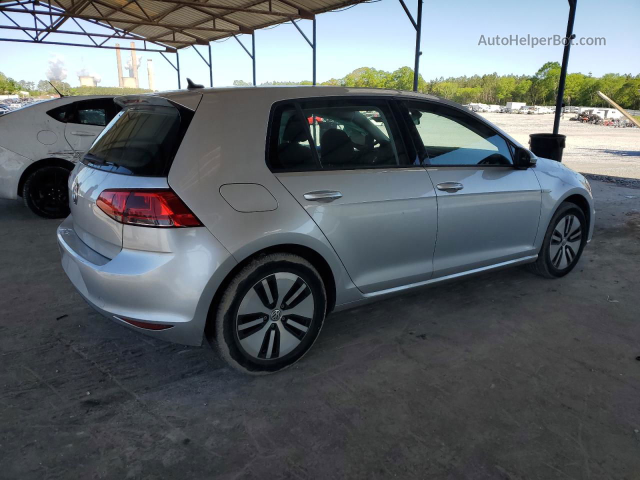 2016 Volkswagen E-golf Se Серебряный vin: WVWKP7AU8GW909111