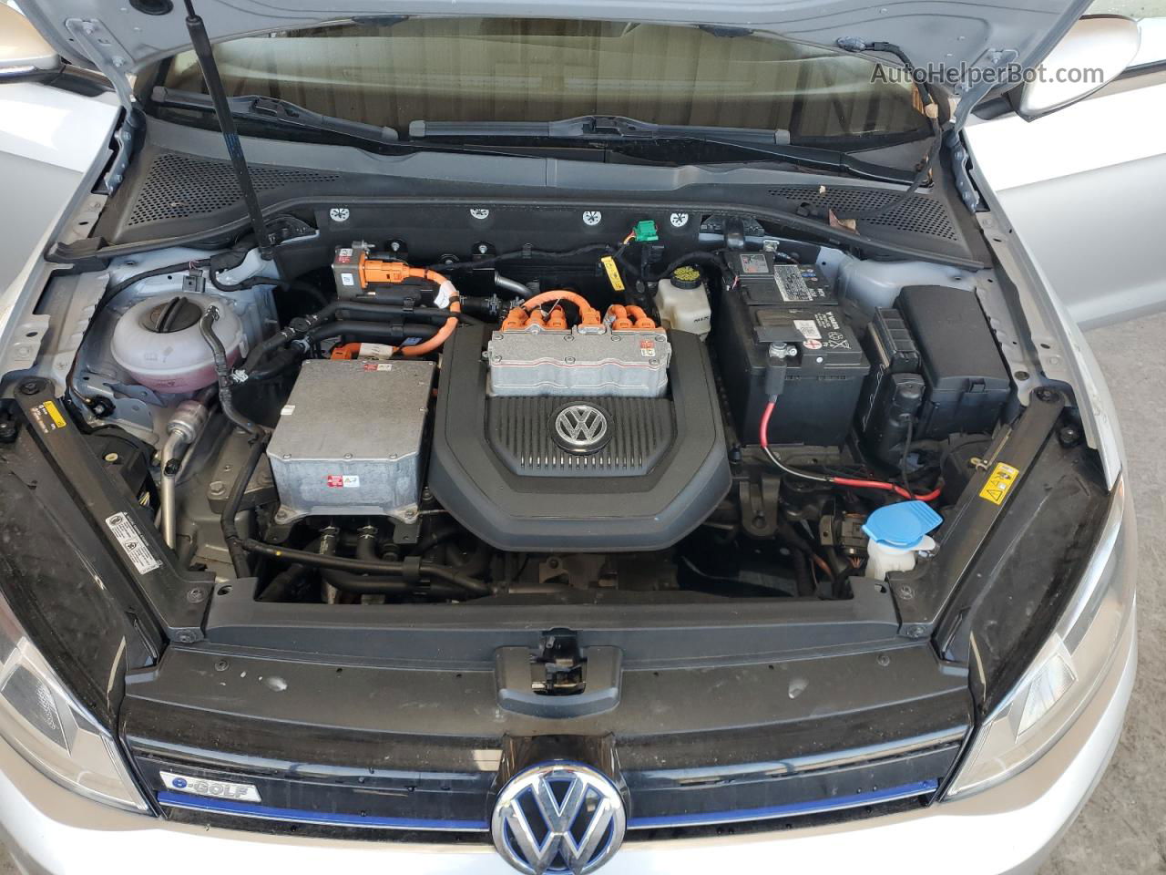 2016 Volkswagen E-golf Se Серебряный vin: WVWKP7AU8GW909111