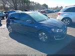 2016 Volkswagen E-golf Se Blue vin: WVWKP7AU8GW914731