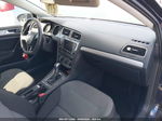 2016 Volkswagen E-golf Se Синий vin: WVWKP7AU8GW914731