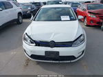 2016 Volkswagen E-golf Se Белый vin: WVWKP7AU9GW916617