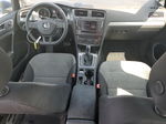 2016 Volkswagen E-golf Se Синий vin: WVWKP7AUXGW913399