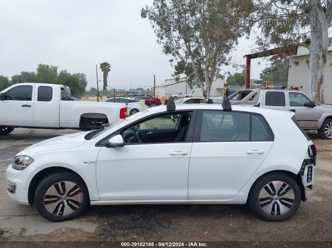 2019 Volkswagen E-golf Se Белый vin: WVWKR7AU1KW911091