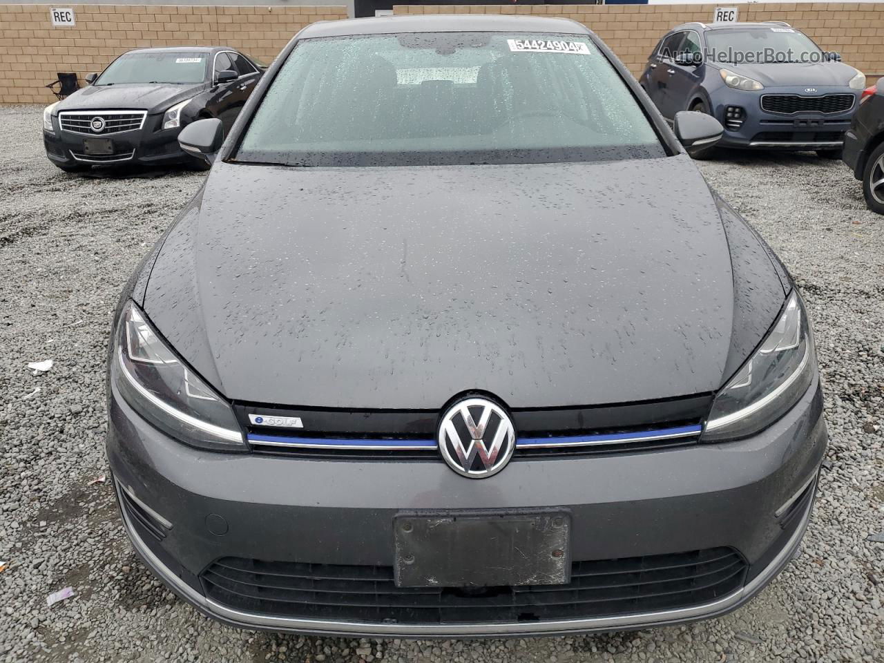 2019 Volkswagen E-golf Se Gray vin: WVWKR7AU1KW915352