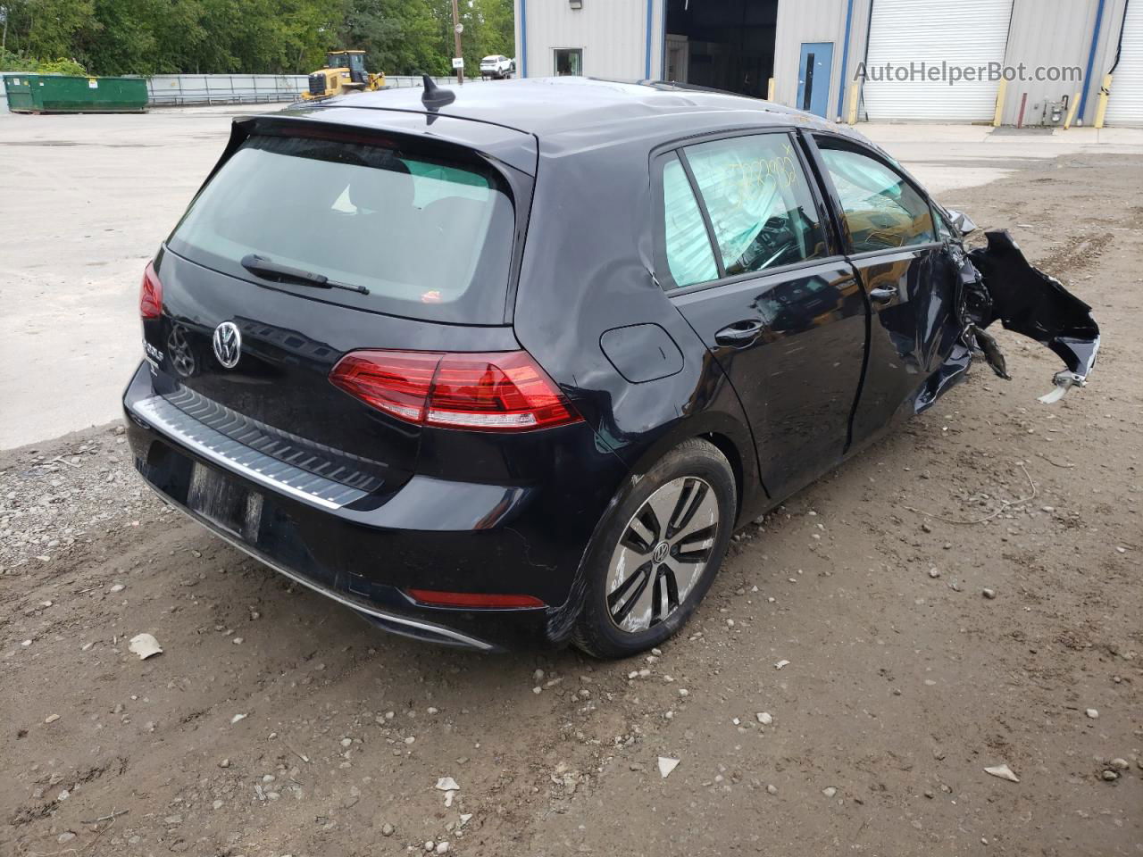 2019 Volkswagen E-golf Se Black vin: WVWKR7AU2KW903081