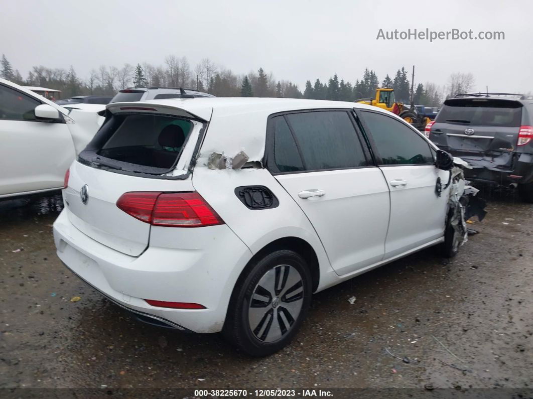 2019 Volkswagen E-golf Se White vin: WVWKR7AU2KW914842