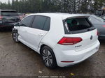 2019 Volkswagen E-golf Se White vin: WVWKR7AU2KW914842