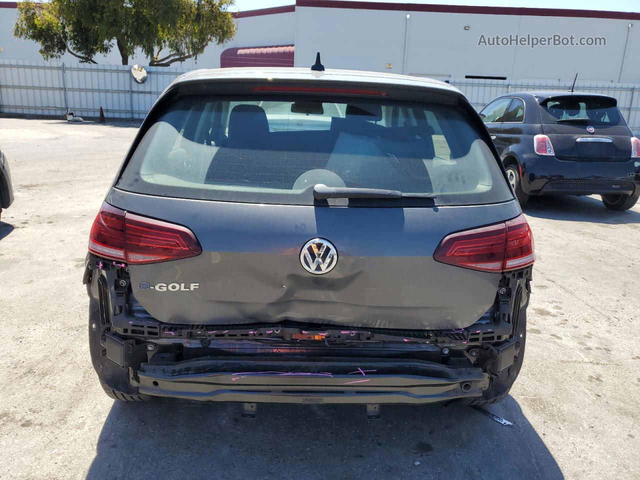 2019 Volkswagen E-golf Se Silver vin: WVWKR7AU2KW919085