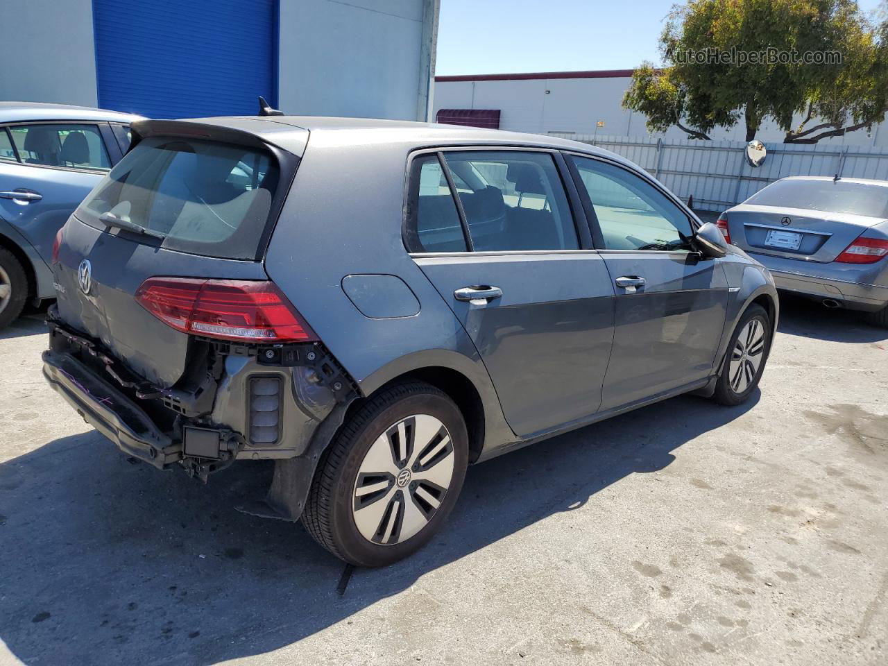 2019 Volkswagen E-golf Se Silver vin: WVWKR7AU2KW919085