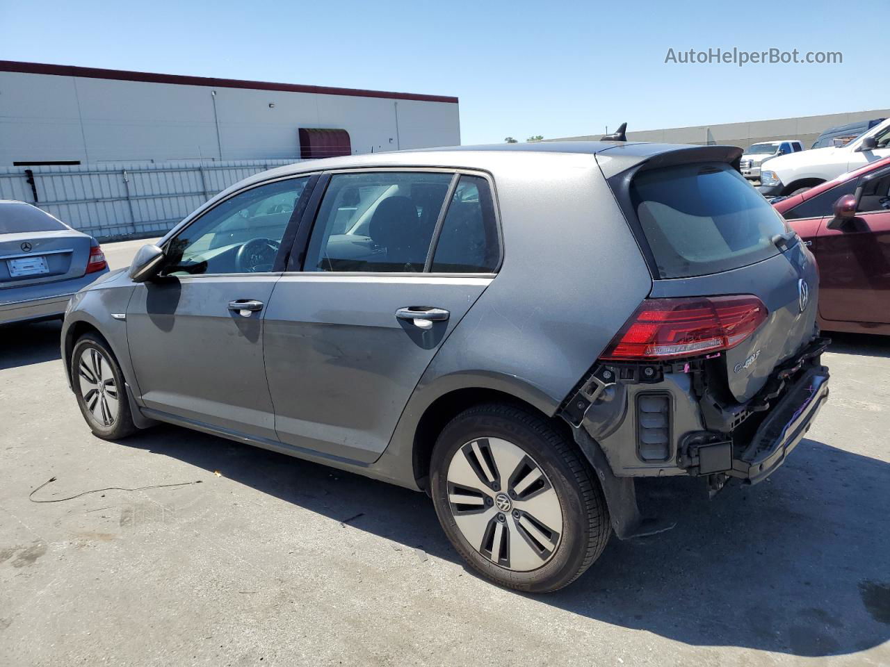 2019 Volkswagen E-golf Se Silver vin: WVWKR7AU2KW919085