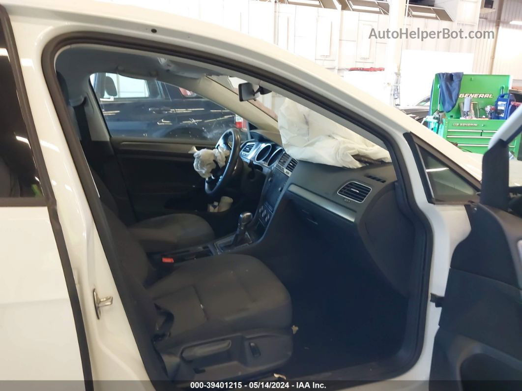 2019 Volkswagen E-golf Se White vin: WVWKR7AU3KW909424