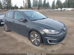 2017 Volkswagen E-golf Se Blue vin: WVWKR7AU4HW953716