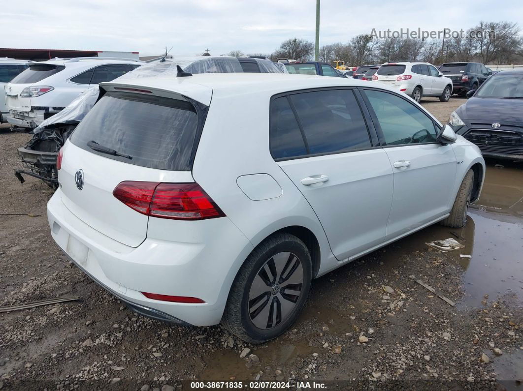 2019 Volkswagen E-golf Se Белый vin: WVWKR7AU5KW913720