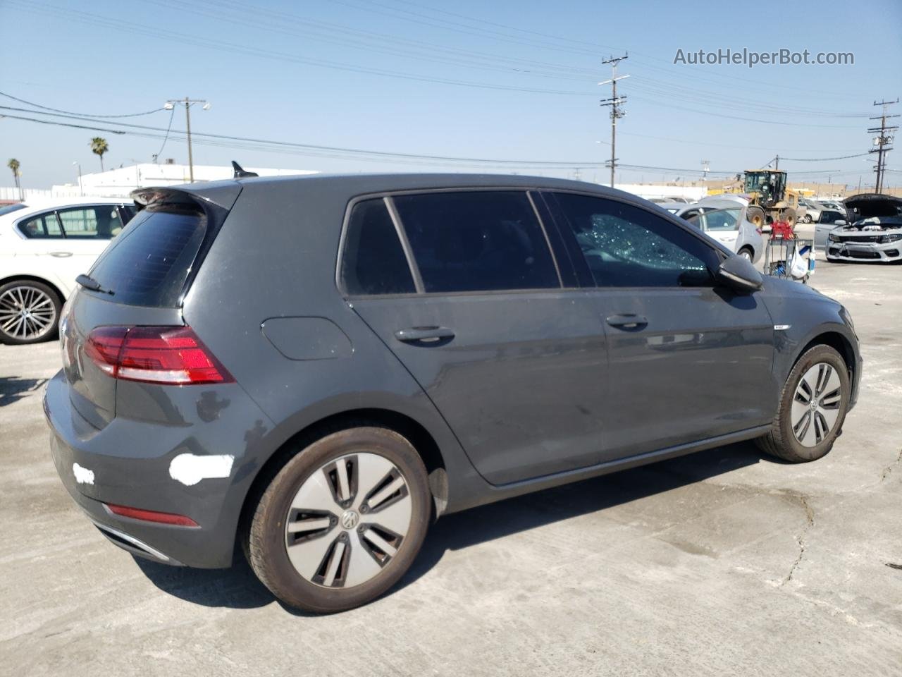 2019 Volkswagen E-golf Se Black vin: WVWKR7AU5KW915922
