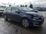 2019 Volkswagen E-golf Se Blue vin: WVWKR7AU5KW916150