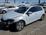 2019 Volkswagen E-golf Se White vin: WVWKR7AUXKW902292