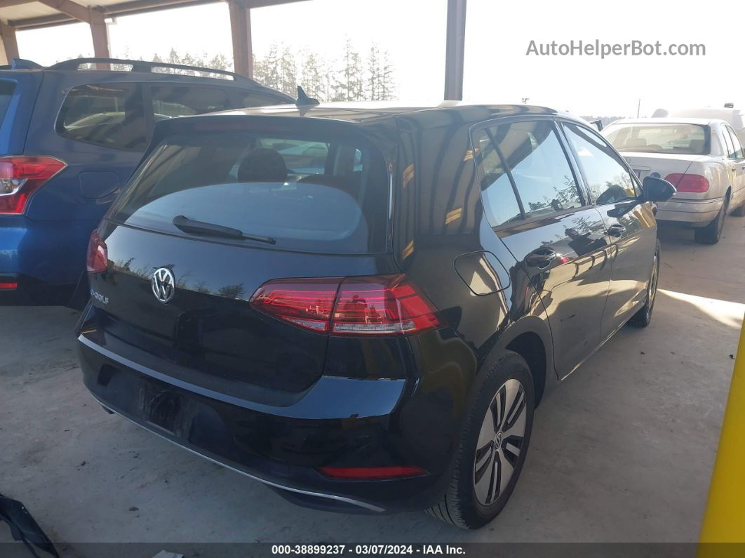 2019 Volkswagen E-golf Se Black vin: WVWKR7AUXKW914555