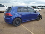 2016 Volkswagen Golf R  Blue vin: WVWLF7AU0GW202544