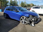 2015 Volkswagen Golf R  Blue vin: WVWLF7AU2FW167570