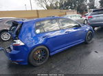 2016 Volkswagen Golf R 4-door Синий vin: WVWLF7AU3GW281756