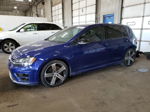 2016 Volkswagen Golf R Blue vin: WVWLF7AU4GW198532