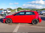 2015 Volkswagen Golf R 4-door Red vin: WVWLF7AU8FW354876