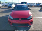 2015 Volkswagen Golf R 4-door Red vin: WVWLF7AU8FW354876