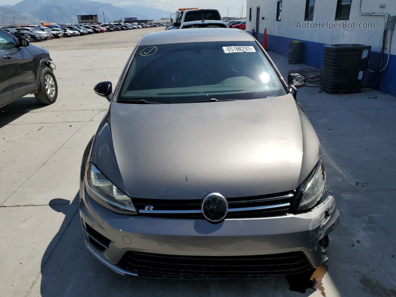 2015 Volkswagen Golf R  Charcoal vin: WVWLF7AUXFW228082