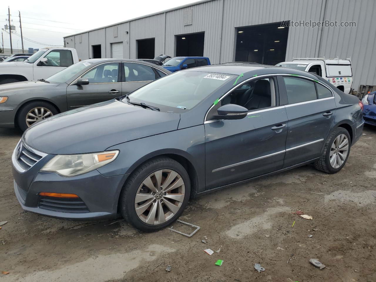 2012 Volkswagen Cc Sport Gray vin: WVWMN7AN0CE536623