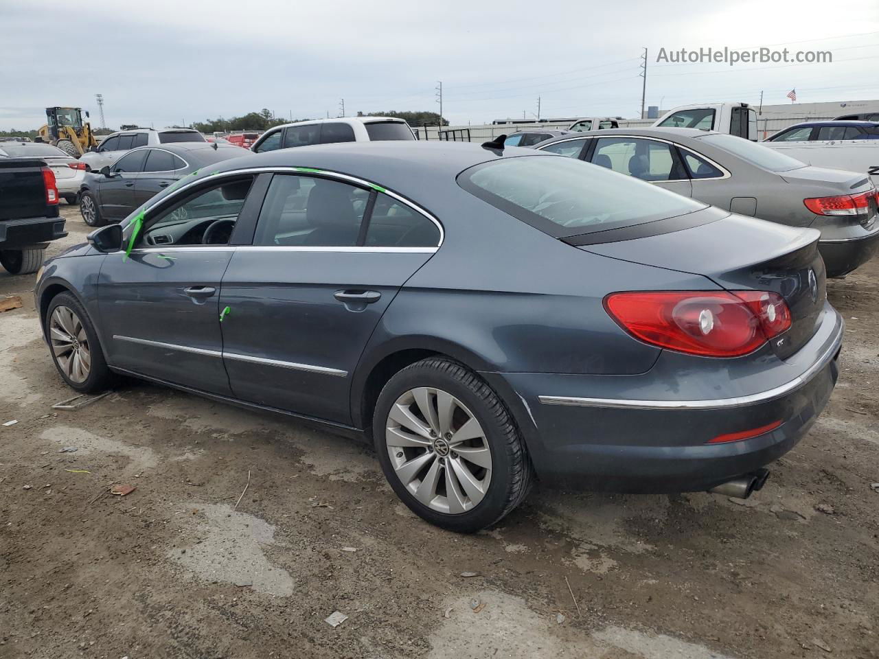 2012 Volkswagen Cc Sport Gray vin: WVWMN7AN0CE536623