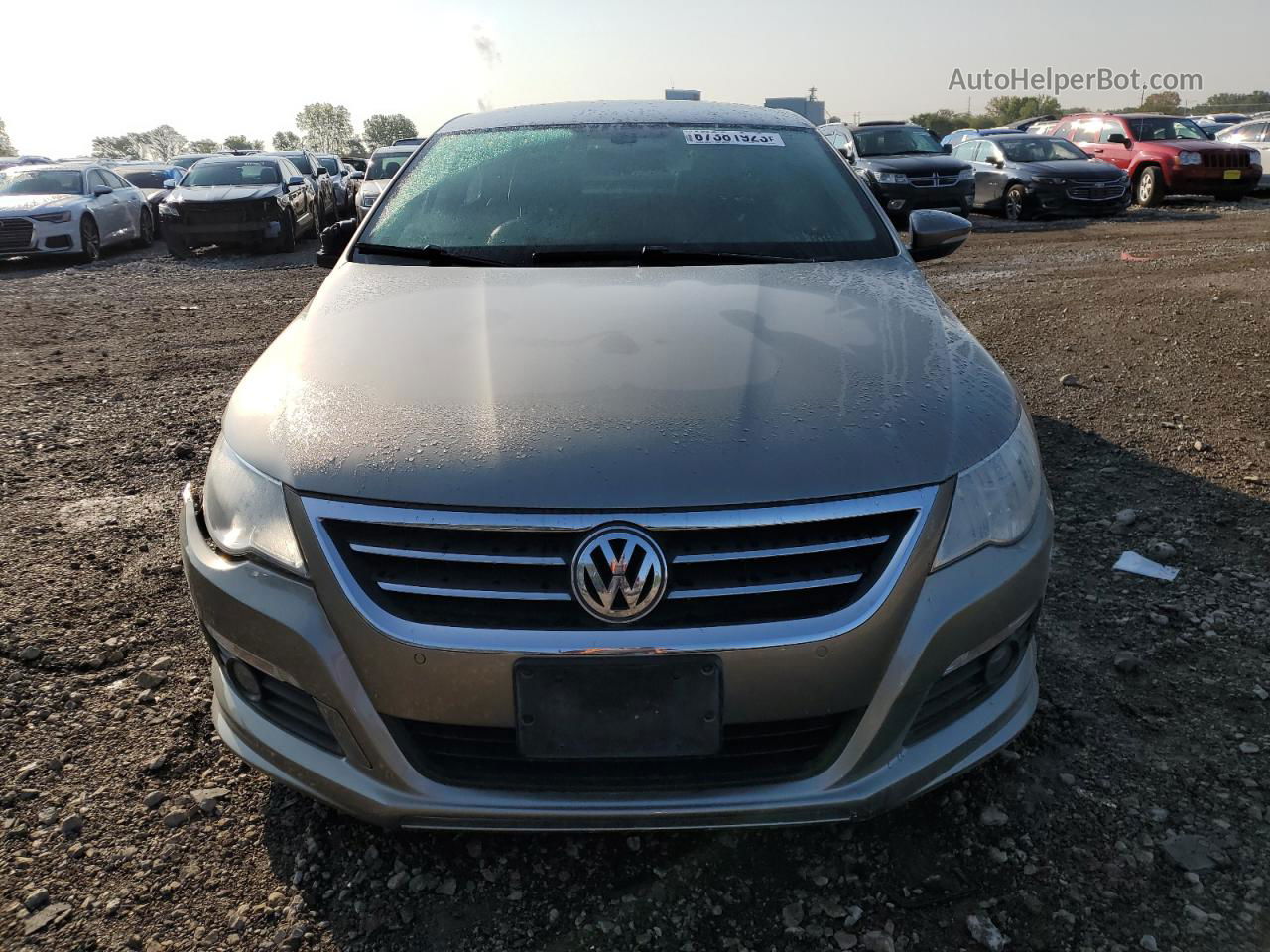 2012 Volkswagen Cc Sport Beige vin: WVWMN7AN0CE549694