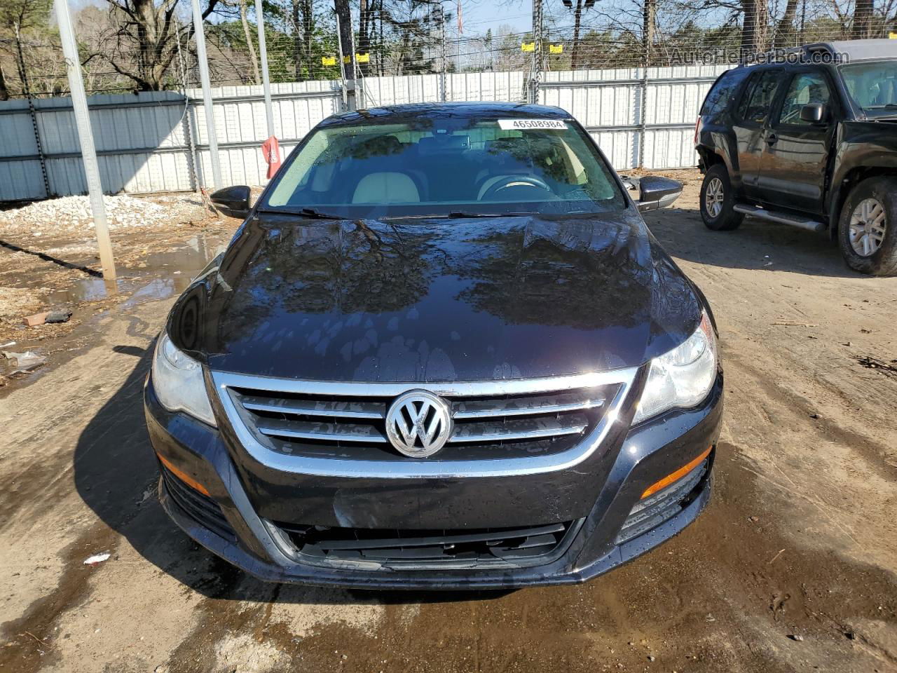 2012 Volkswagen Cc Sport Black vin: WVWMN7AN0CE550022