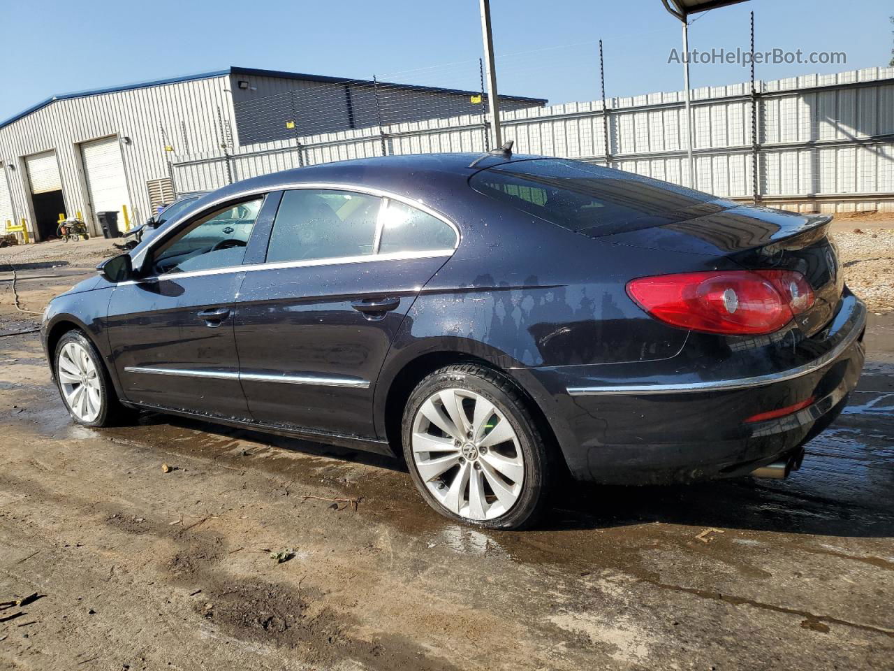 2012 Volkswagen Cc Sport Black vin: WVWMN7AN0CE550022