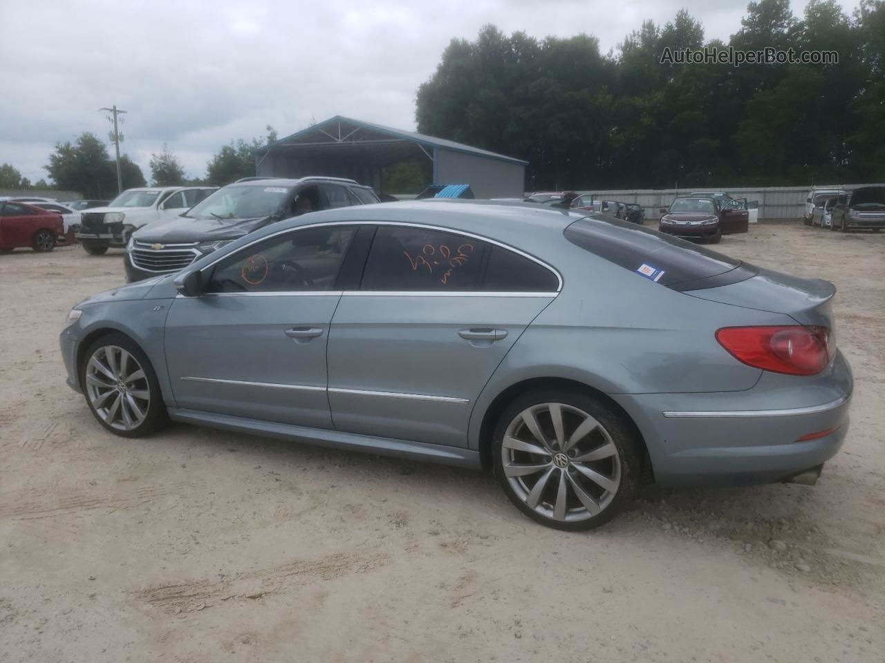 2012 Volkswagen Cc Sport Blue vin: WVWMN7AN1CE508426