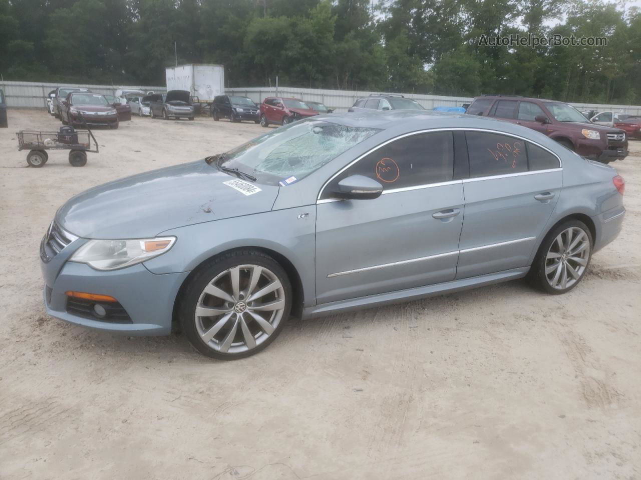 2012 Volkswagen Cc Sport Blue vin: WVWMN7AN1CE508426