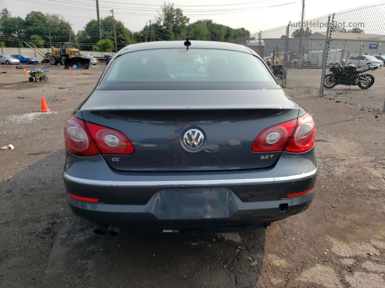 2012 Volkswagen Cc Sport Charcoal vin: WVWMN7AN1CE515134