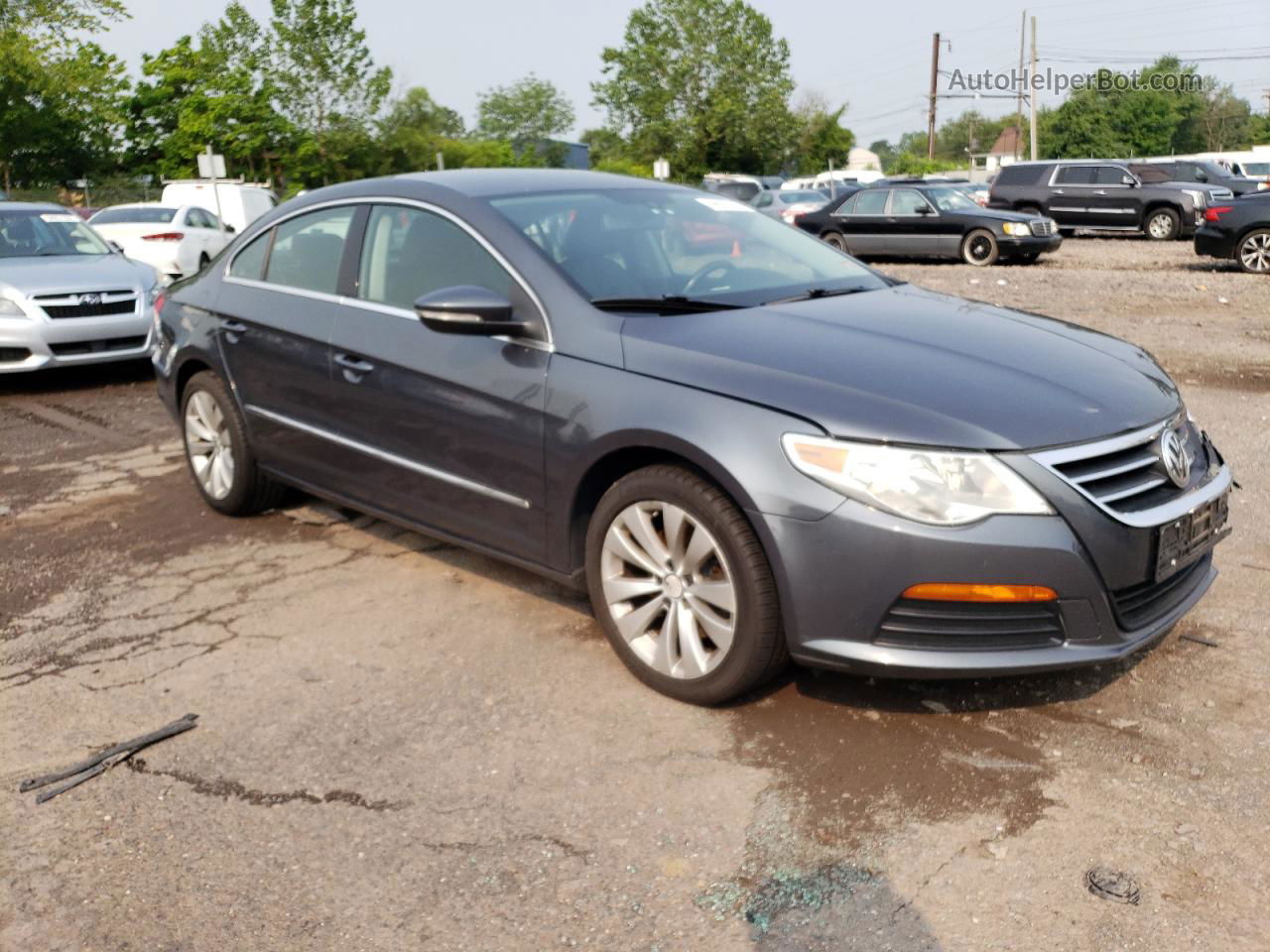 2012 Volkswagen Cc Sport Charcoal vin: WVWMN7AN1CE515134