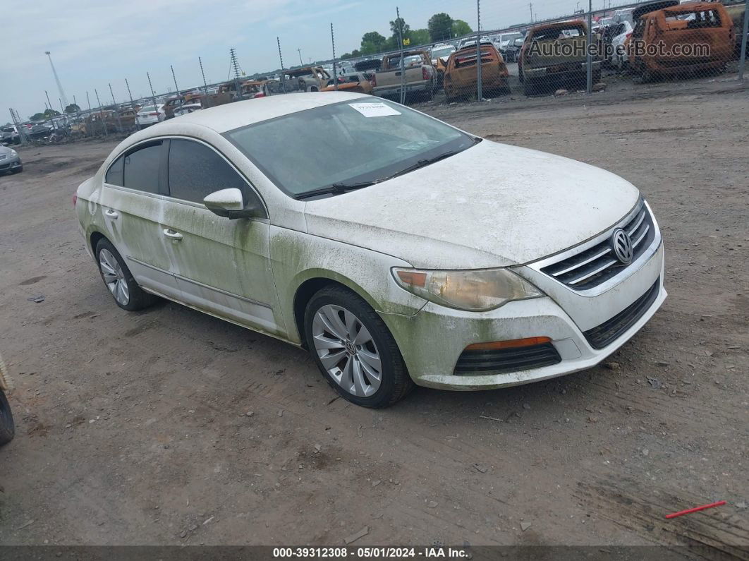 2012 Volkswagen Cc Sport White vin: WVWMN7AN2CE501615