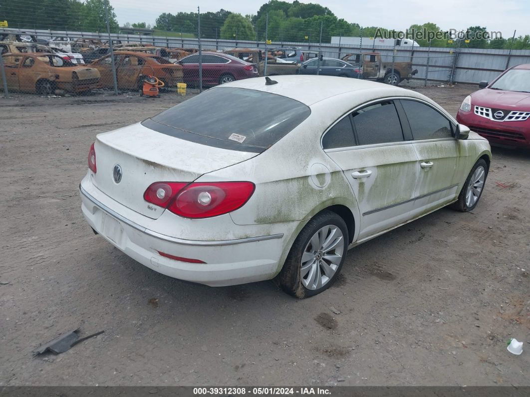 2012 Volkswagen Cc Sport White vin: WVWMN7AN2CE501615