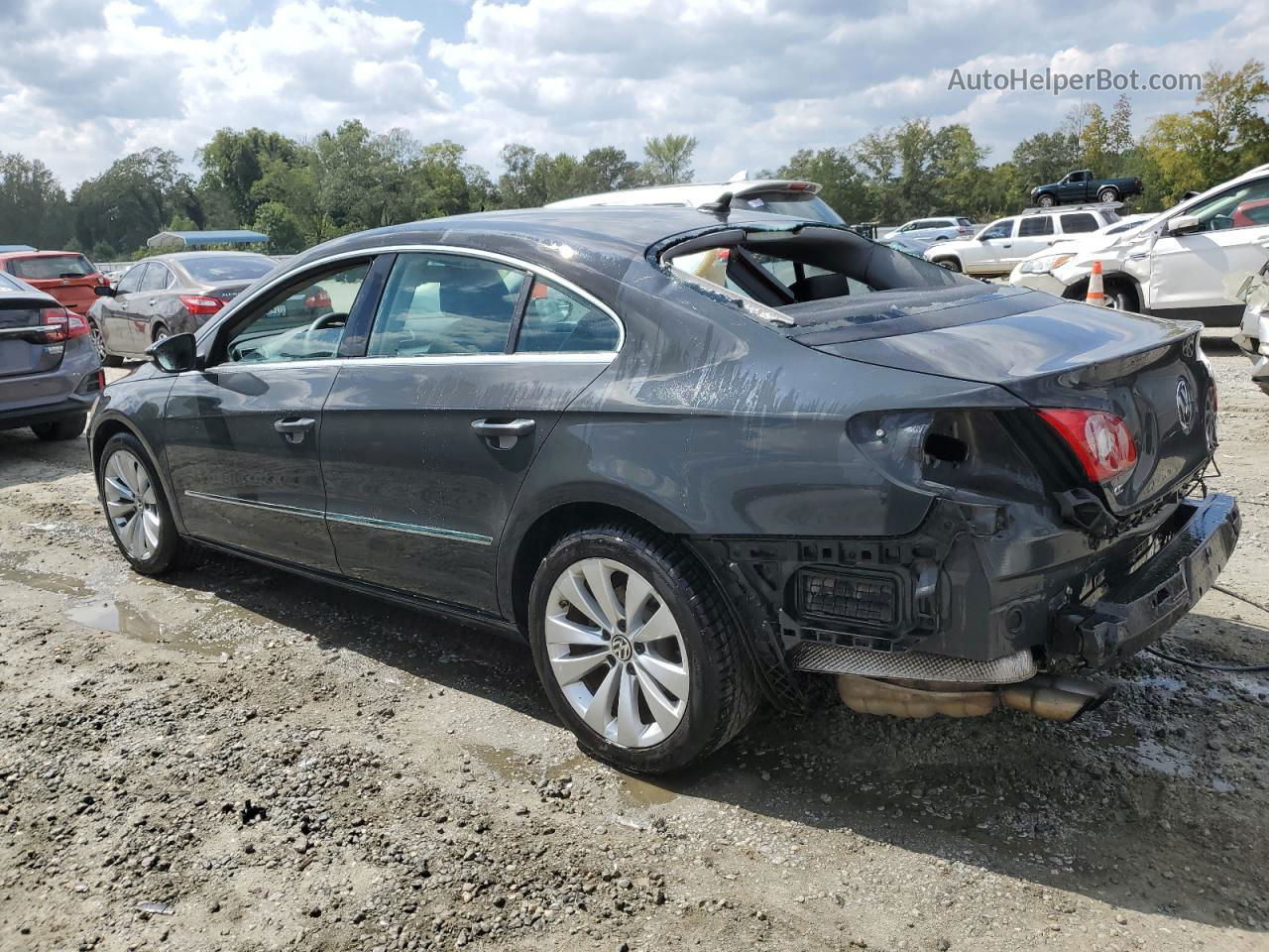 2012 Volkswagen Cc Sport Серый vin: WVWMN7AN2CE510458