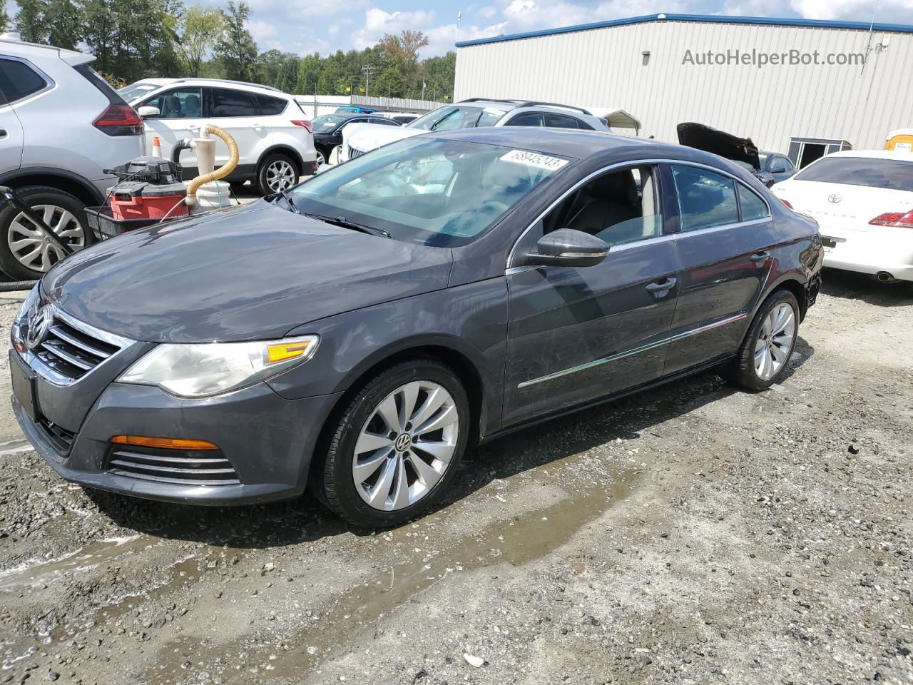 2012 Volkswagen Cc Sport Gray vin: WVWMN7AN2CE510458