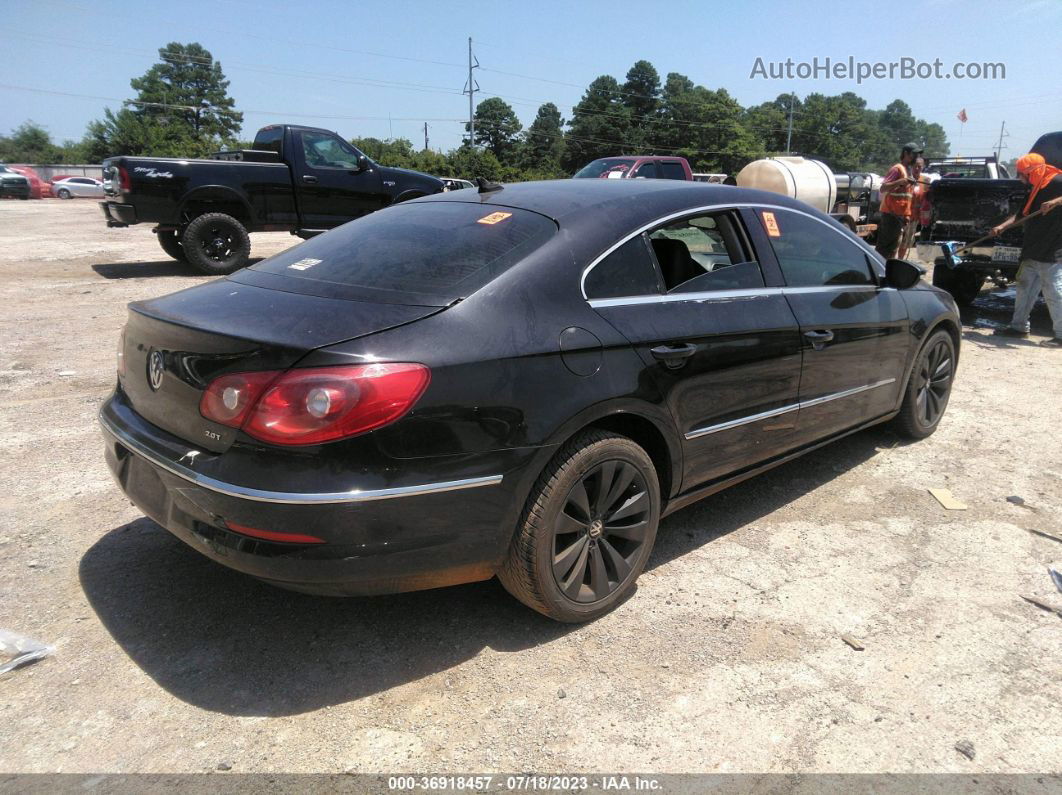 2012 Volkswagen Cc Sport Black vin: WVWMN7AN2CE516468