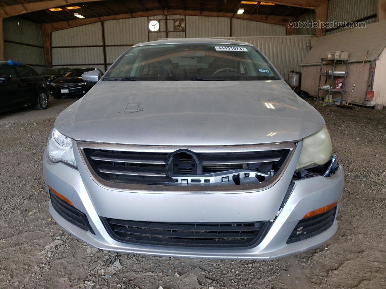 2012 Volkswagen Cc Sport Silver vin: WVWMN7AN2CE546361