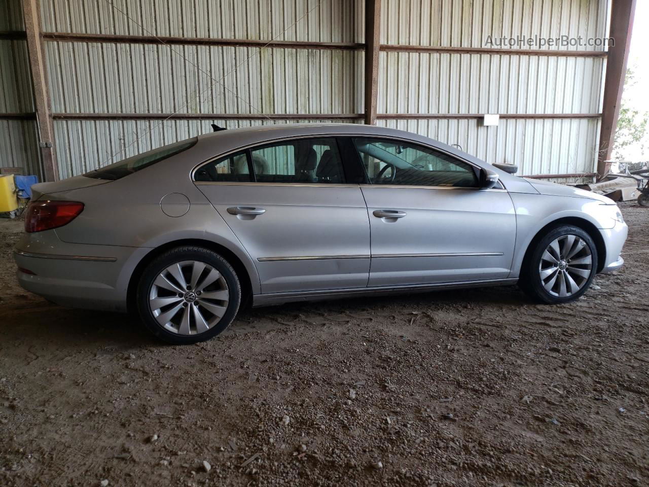 2012 Volkswagen Cc Sport Silver vin: WVWMN7AN2CE546361